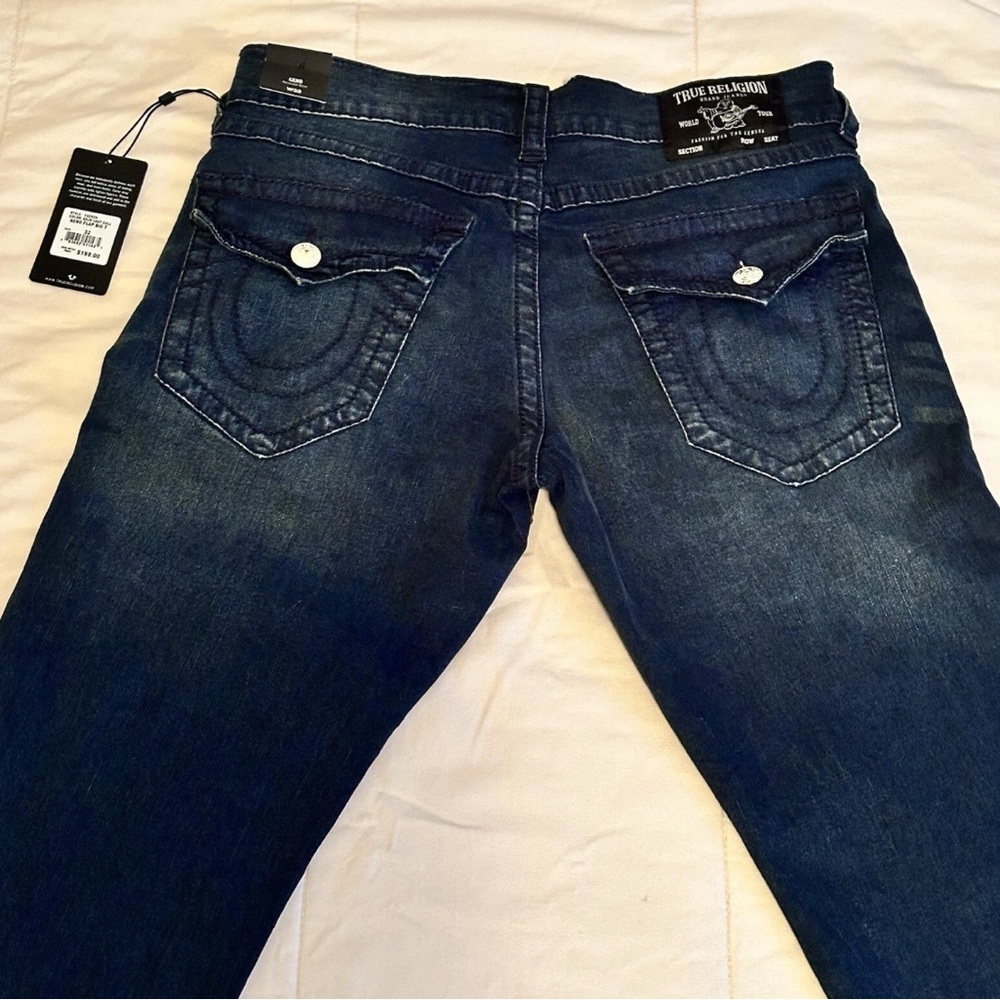 True Religion Indigo Denim Jeans